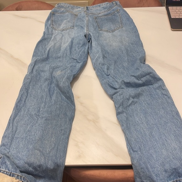 Never worn jeans with cut outs - Picture 2 of 3